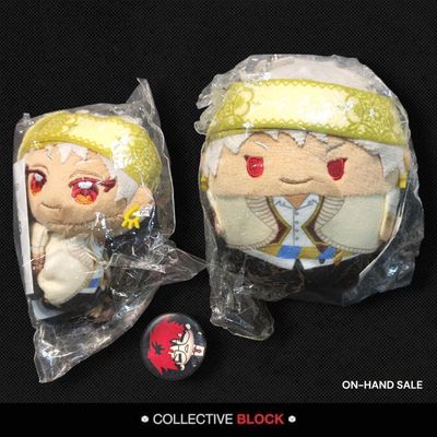 Twisted Wonderland Scarabia Kalim Al-Asim Tetekore &amp; Fuwakororin Plush