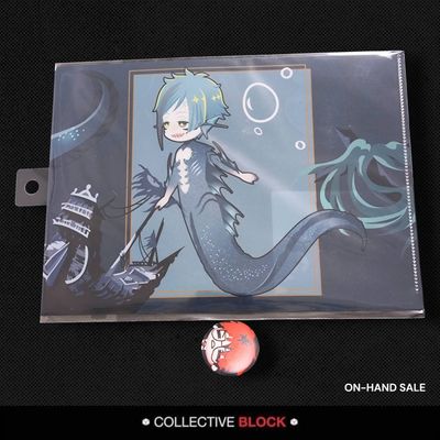 Twisted Wonderland Octanvinelle [Jade &amp; Floyd] Dazzling Pop Up A5 Clear File