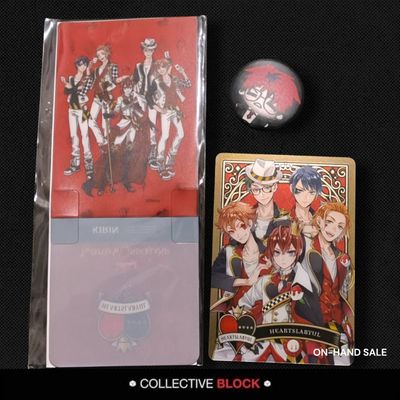 Twisted Wonderland Heartslabyul [Riddle, Ace, Deuce, Trey, Cater] Dorm Card &amp; Coaster Set