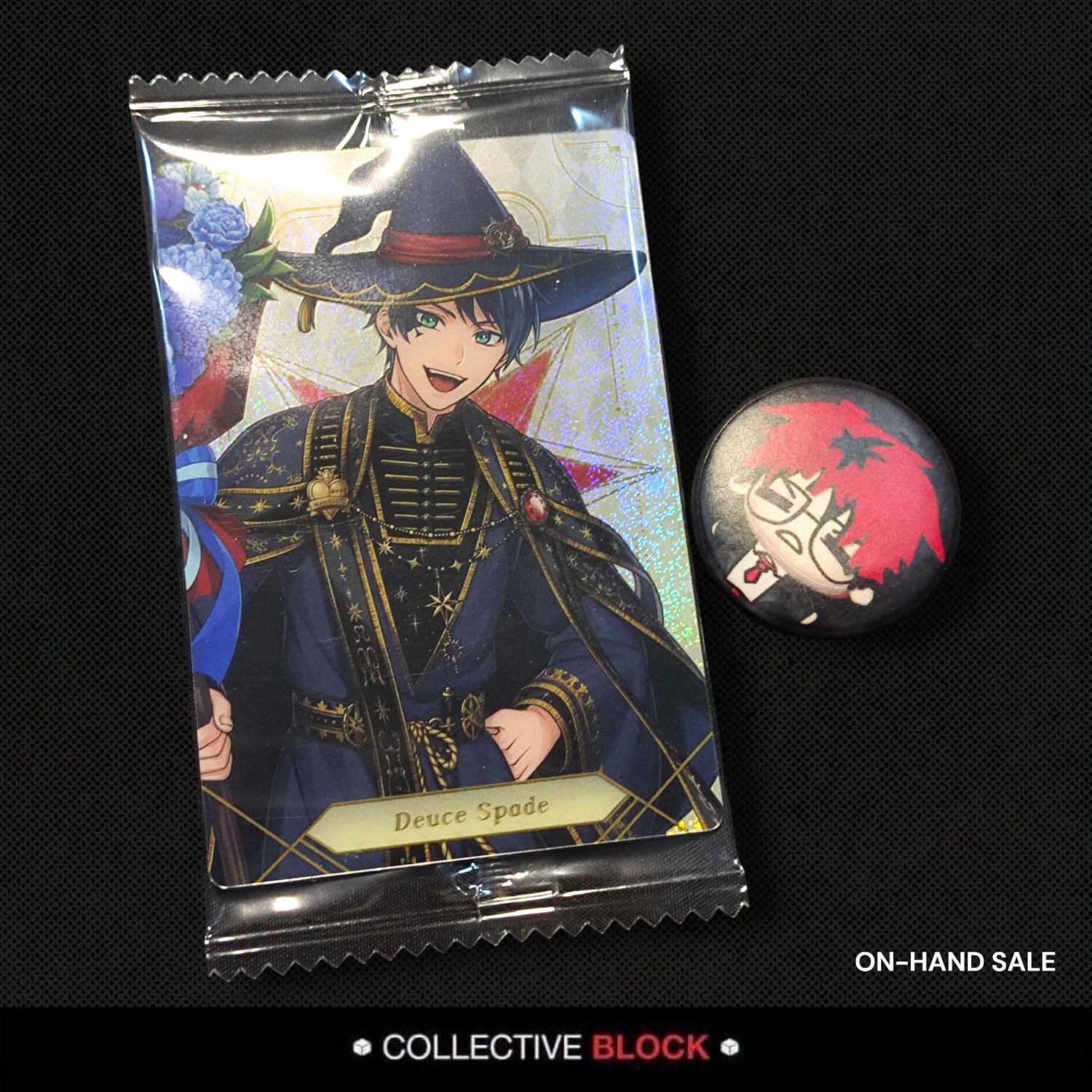 Twisted Wonderland Heartslabyul Deuce Spade Birthday Bloom Card