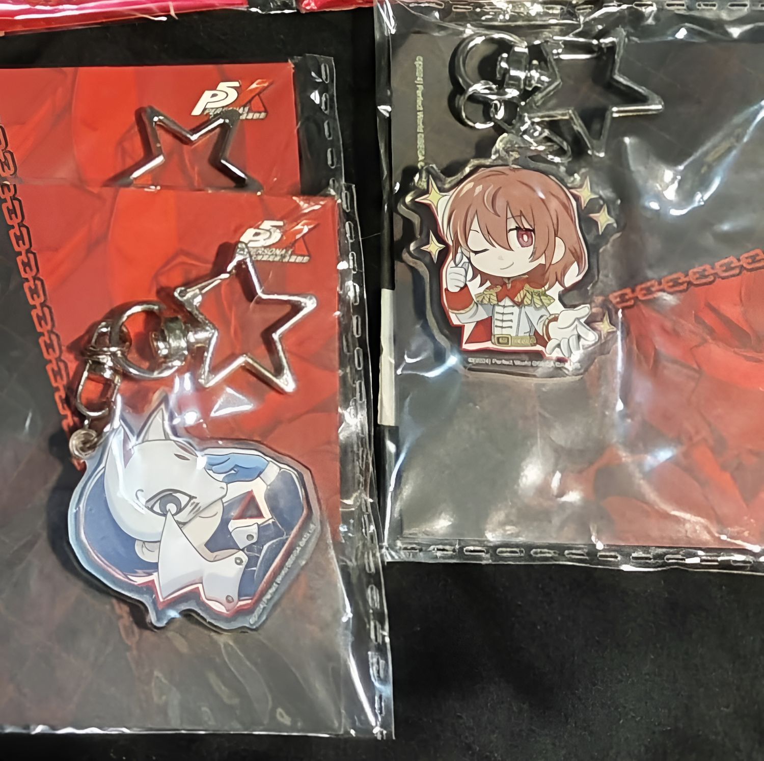 Persona 5 Royal [Akechi &amp; Yusuke] China Official Chibi Acrylic Keychain