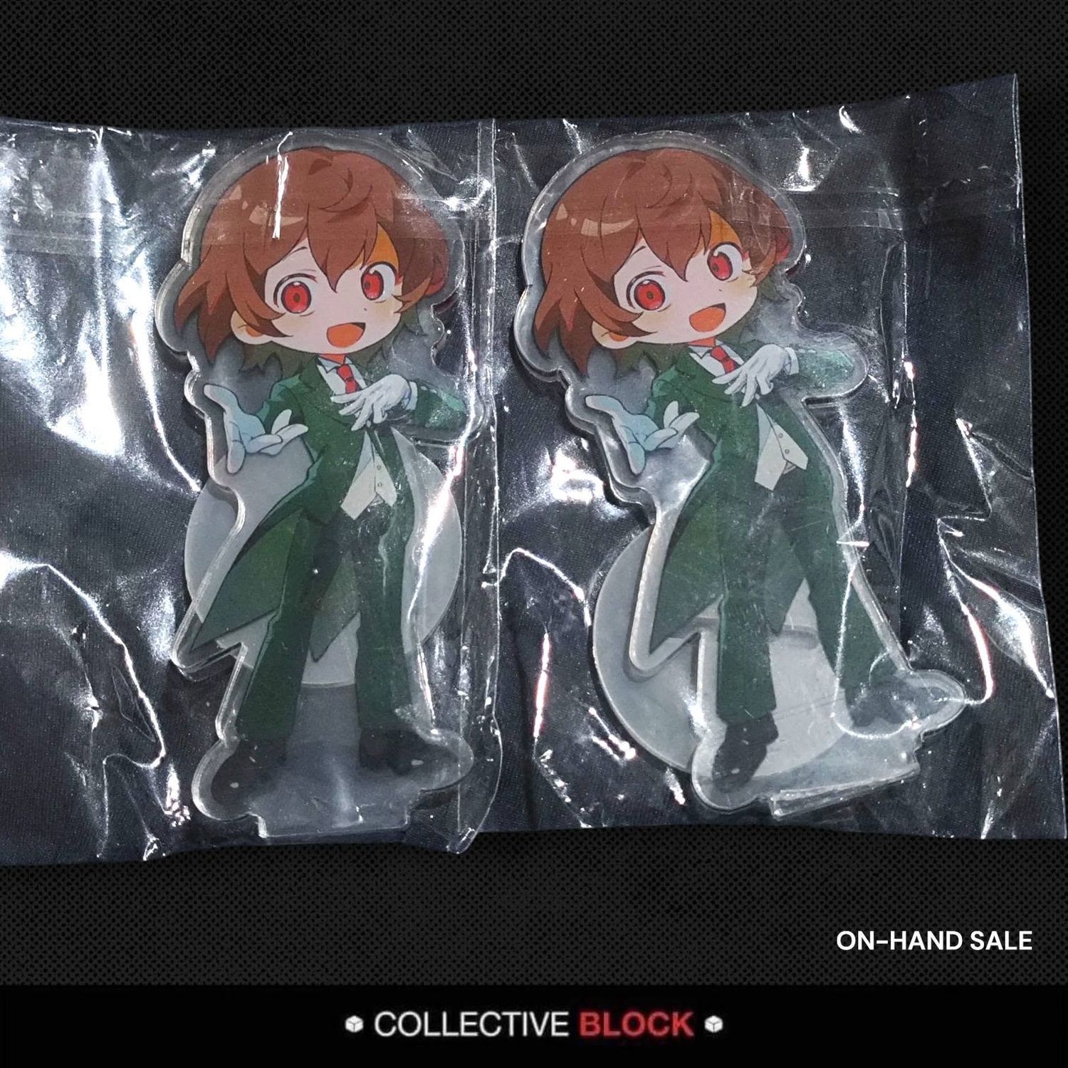Persona 5 Royal [Akechi &amp; Ryuji] Fanmade Butler Chibi Acrylic Stand
