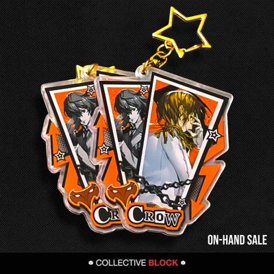 Persona 5 Royal [Ren, Akechi, Kasumi, Futuba] Fanmade Acrylic Keychain