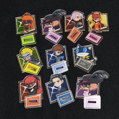 Persona 5 Royal [Kasumi, Ryuji, Ann, Makoto, Futuba, Haru, Morgana, Erina, Kasukabe] Chibi Acrylic Stands
