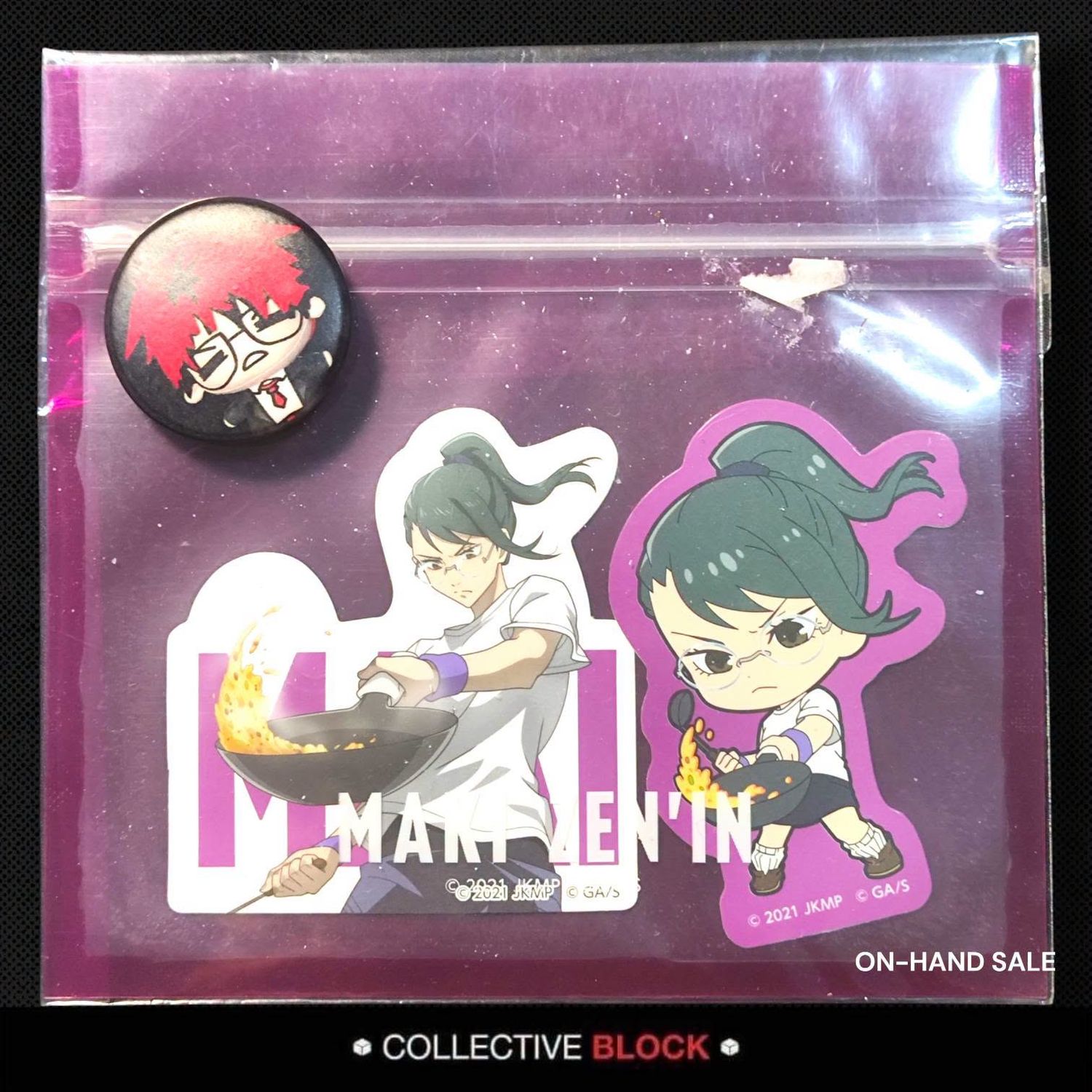 Jujustu Kaisen Maki Zenin Vinyl Sticker