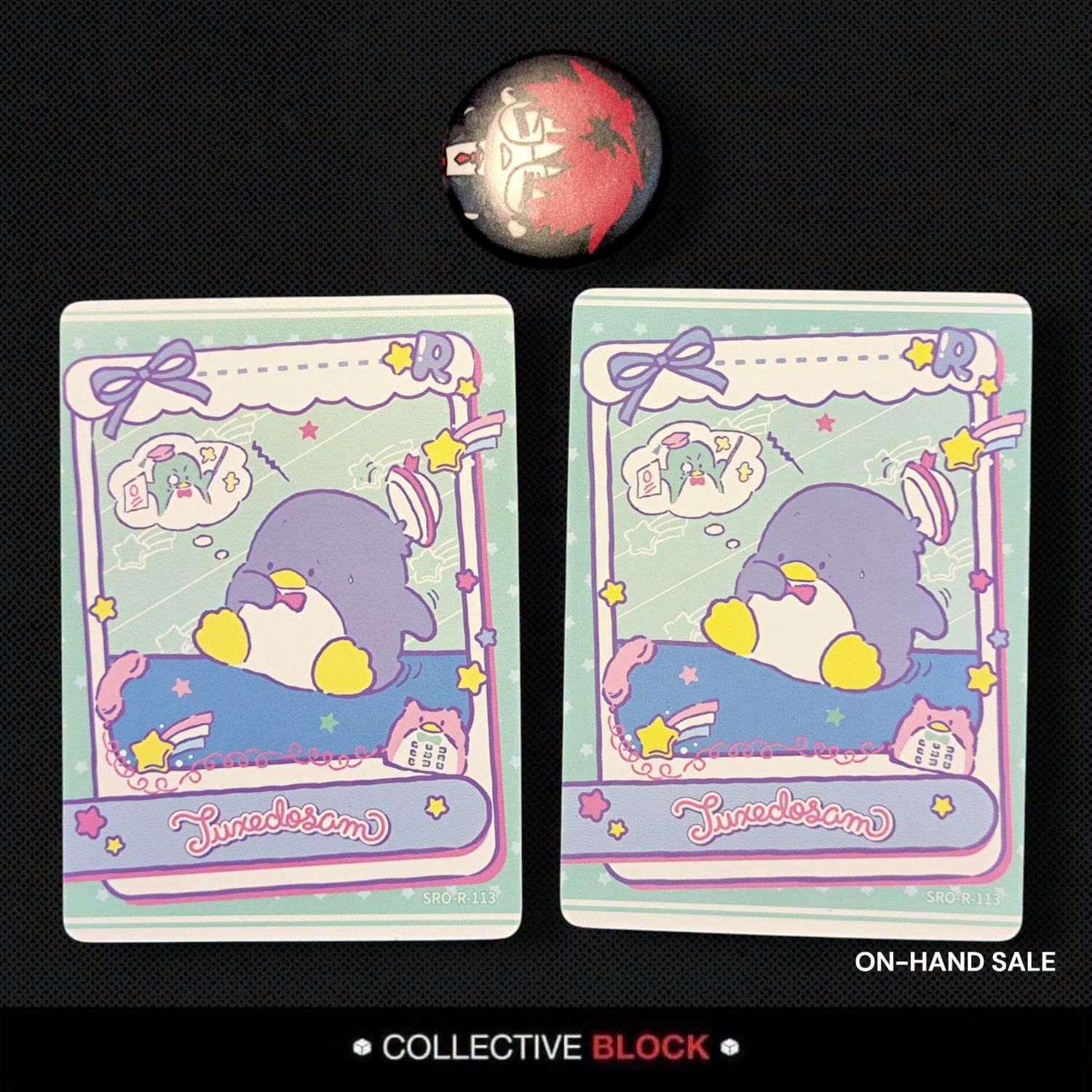 Sanrio Tuxedosam Bandai Wafer Photocard