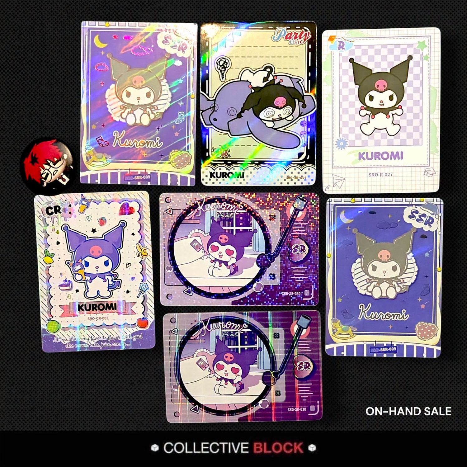 Sanrio Kuromi Assorted Photocard Merch
