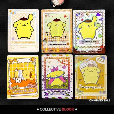 Sanrio Pompompurin Assorted Photocard Merch