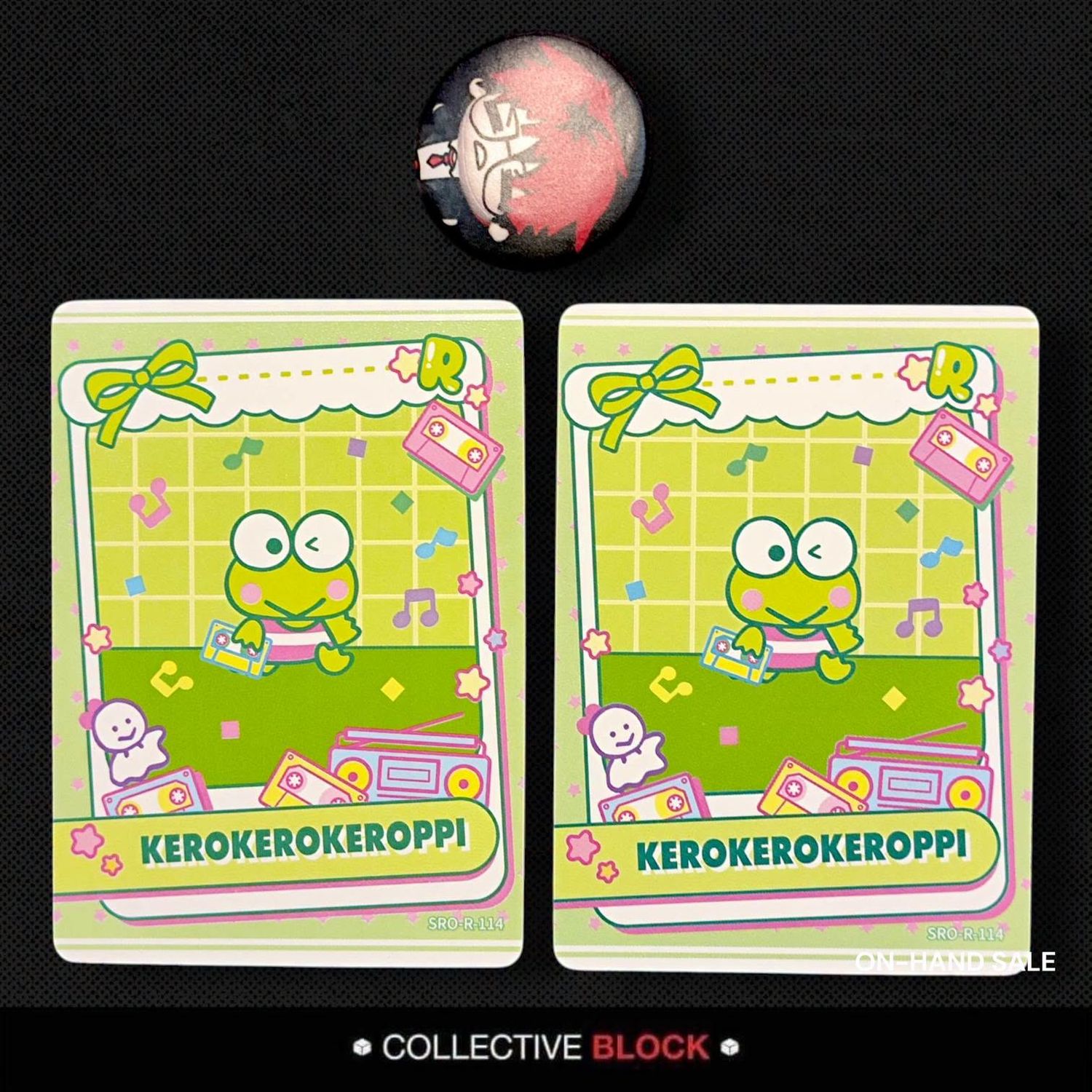 Sanrio Keroppi Bandai Wafer Photocard