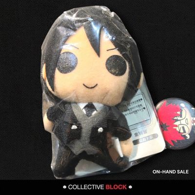 Black Butler Sebastian Michaelis Keychain Plush Mascot