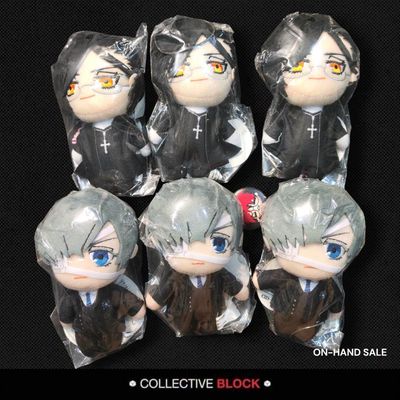 Black Butler [Ciel &amp; Sebastian] Public School Arc Pikonui Plush