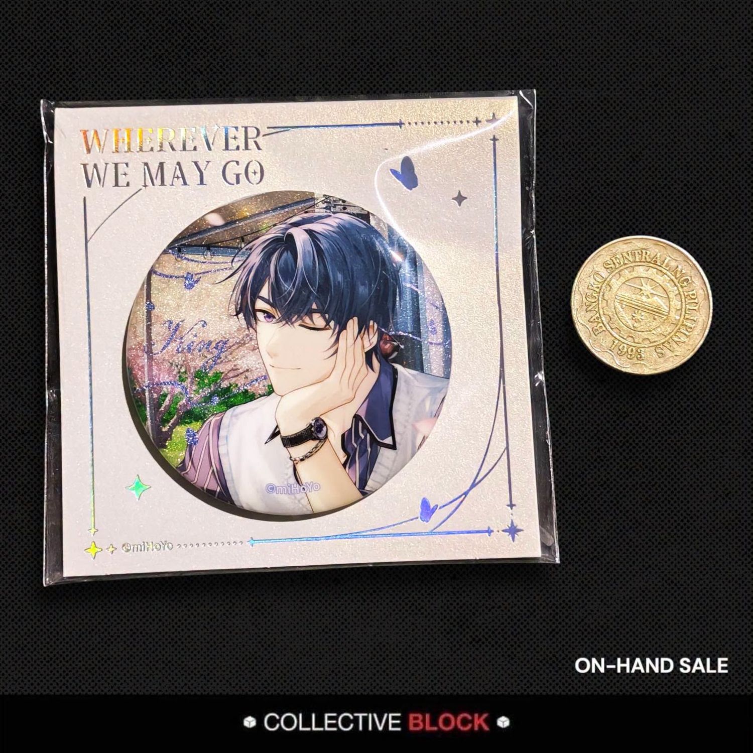 Tears of Themis Marius Wherever We May Go Can Badge