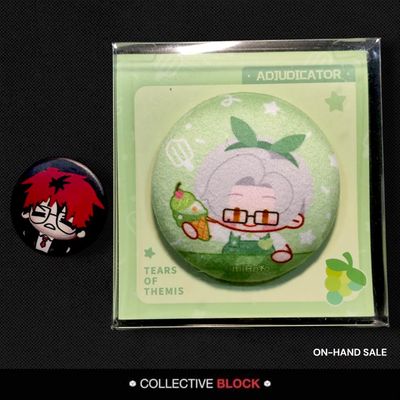 Tears of Themis Vyn Refreshing Honey Summer Chibi Plush Pin