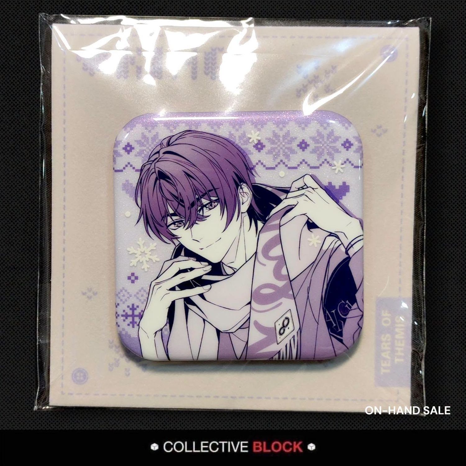 Tears of Themis [Marius &amp; Artem] Warm Winter Impression Square Can Badge