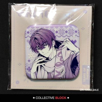Tears of Themis [Marius &amp; Artem] Warm Winter Impression Square Can Badge