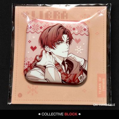 Tears of Themis [Marius &amp; Artem] Warm Winter Impression Square Can Badge