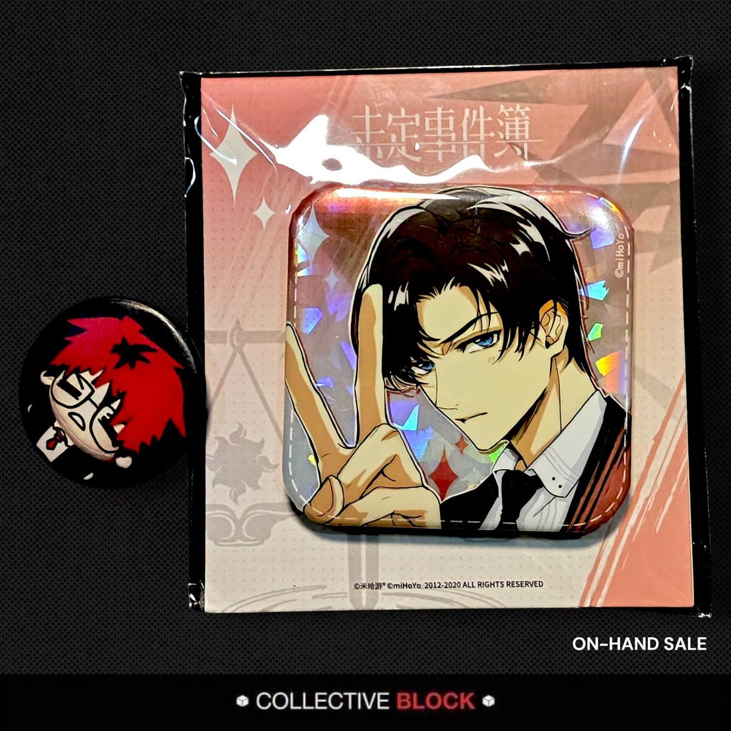 Tears of Themis Artem Encounter Series Square Can Badge
