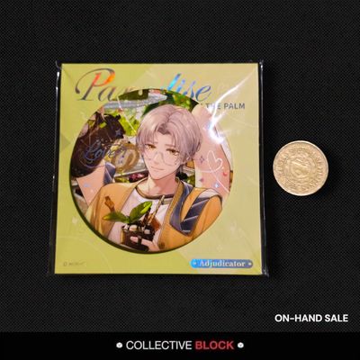 Tear of Themis Vyn Paradise in the Palm Can Badge