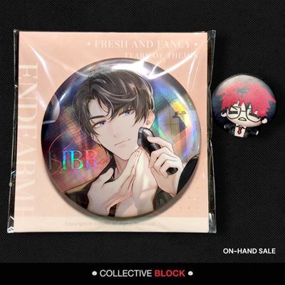 Tears of Themis [Marius &amp; Artem] Fresh and Fancy Can Badge
