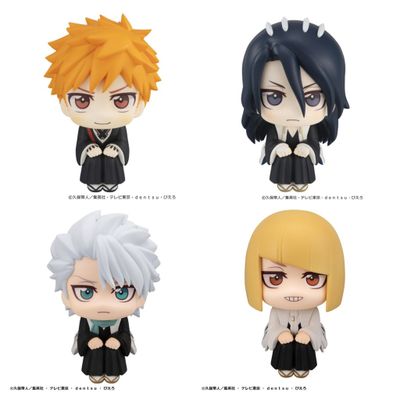 [Pre-Order] Bleach Lookup Figure - Ichigo, Byakuya, Shinji, and Toshiro