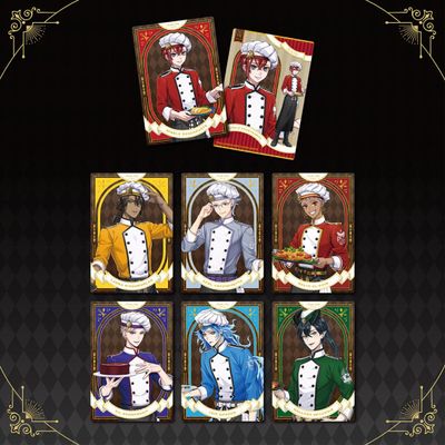 [Pre-Order] Twisted Wonderland Master Chef Soft Cookie Card Box (20 random pcs per box)