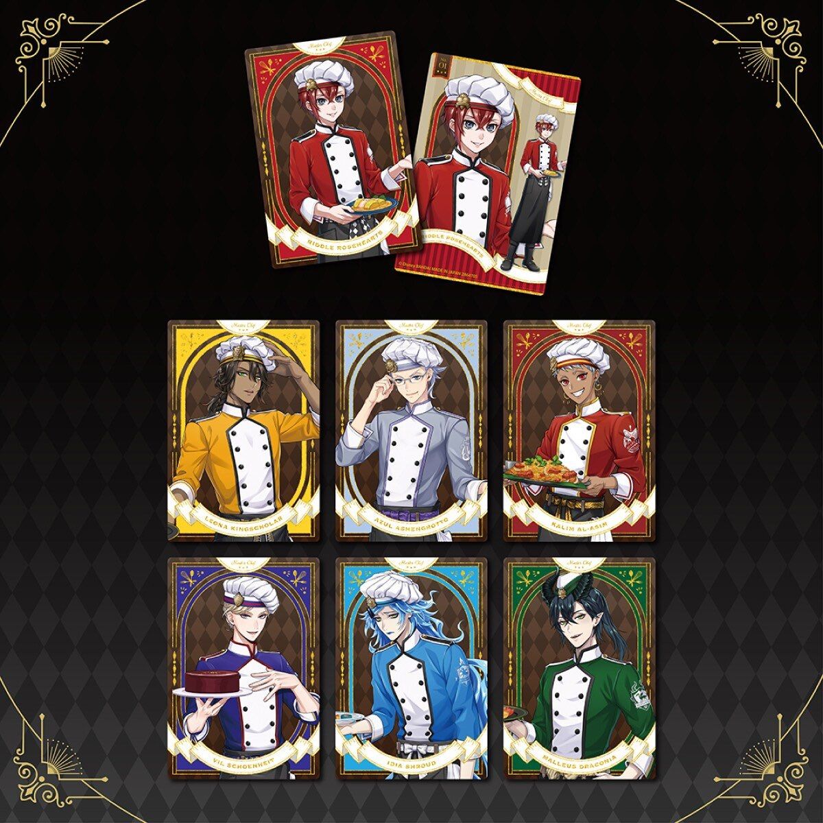 [Pre-Order] Twisted Wonderland Master Chef Soft Cookie Card Box (20 random pcs per box)
