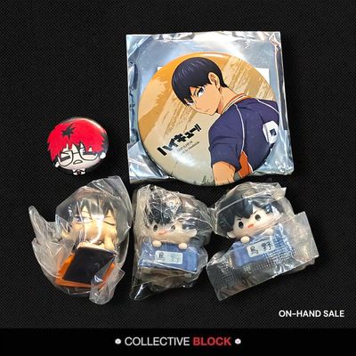 Haikyu!! Tobio Kageyama Assorted Merch Set