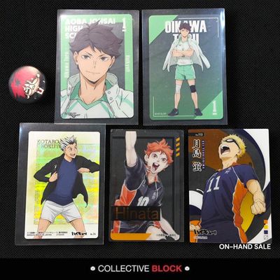 Haikyu!! [Oikawa, Bokuto, Hinata, Tsukishima] Assorted Card