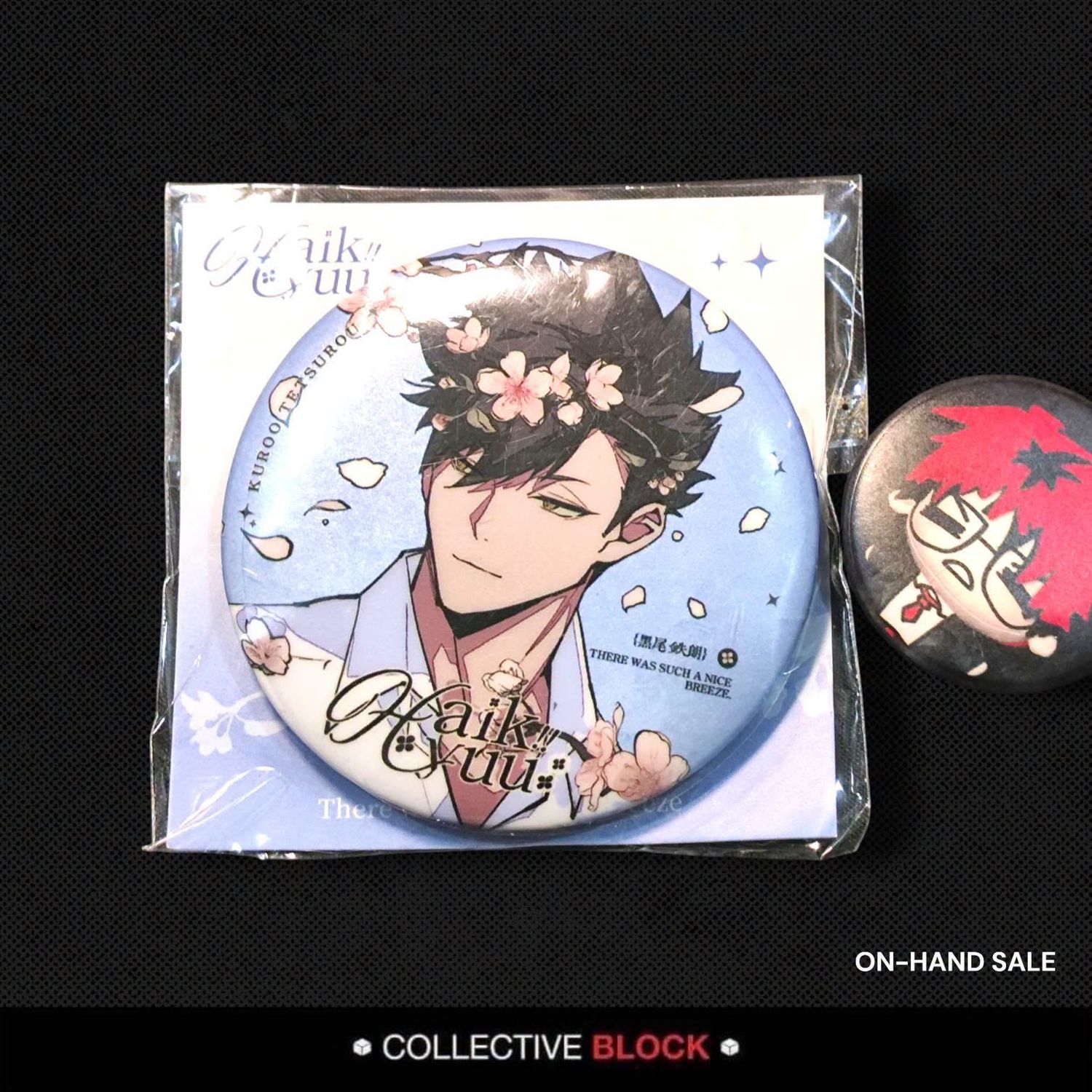 Haikyu!! Tetsuro Kuroo Fanmade Can Badge