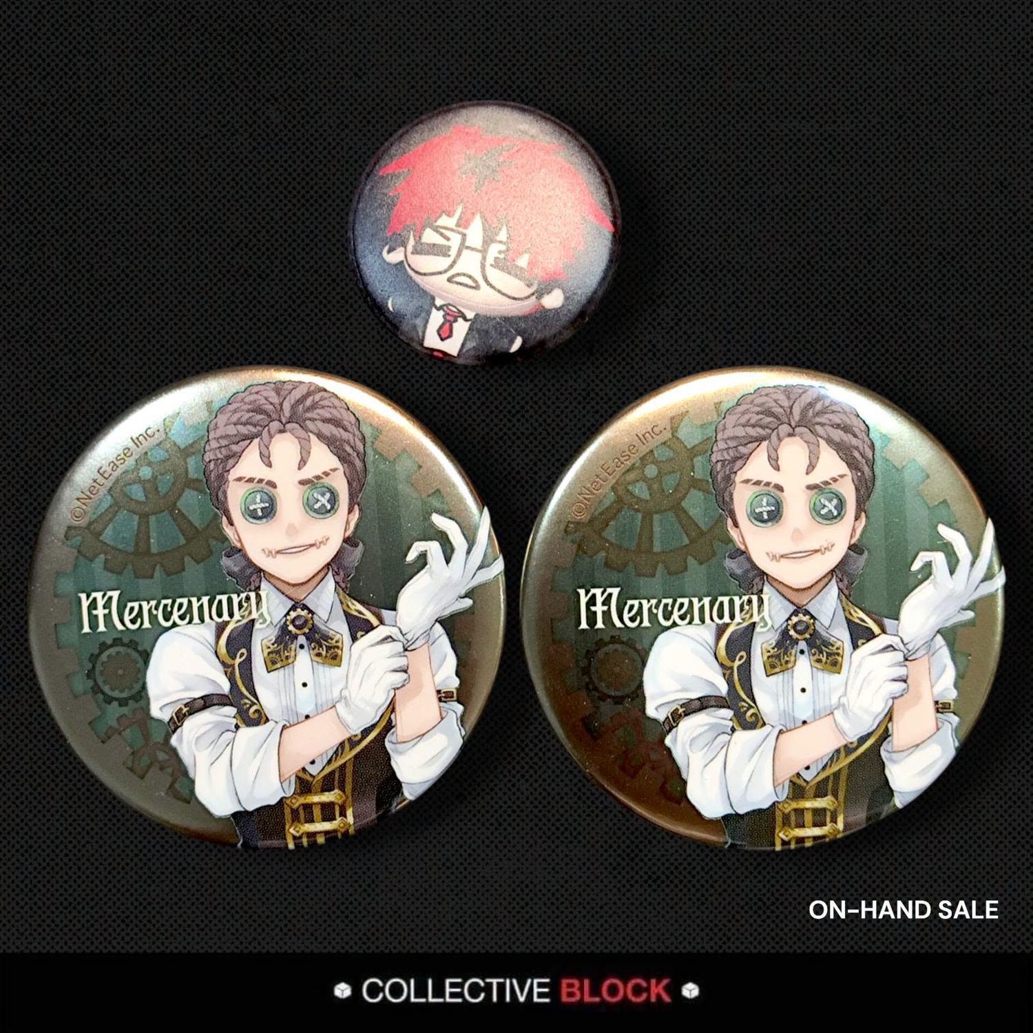 Identity V Mercenary Can Badge