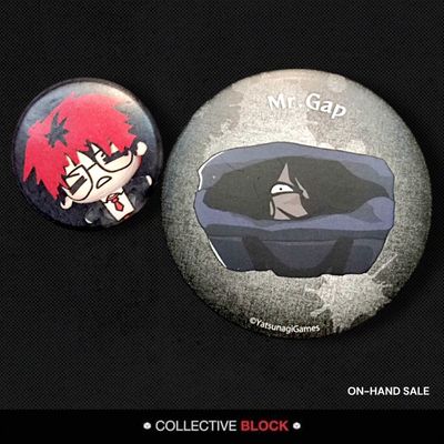 Homicipher Mr. Gap Can Badge