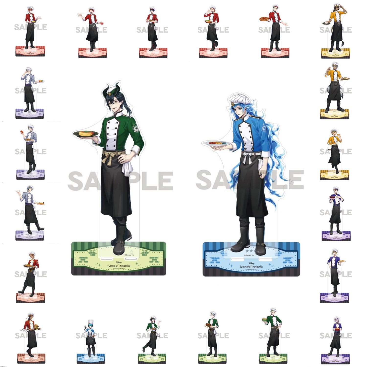[Pre-Order] Twisted Wonderland Master Chef Mega Acrylic Stand (24-32 cm)