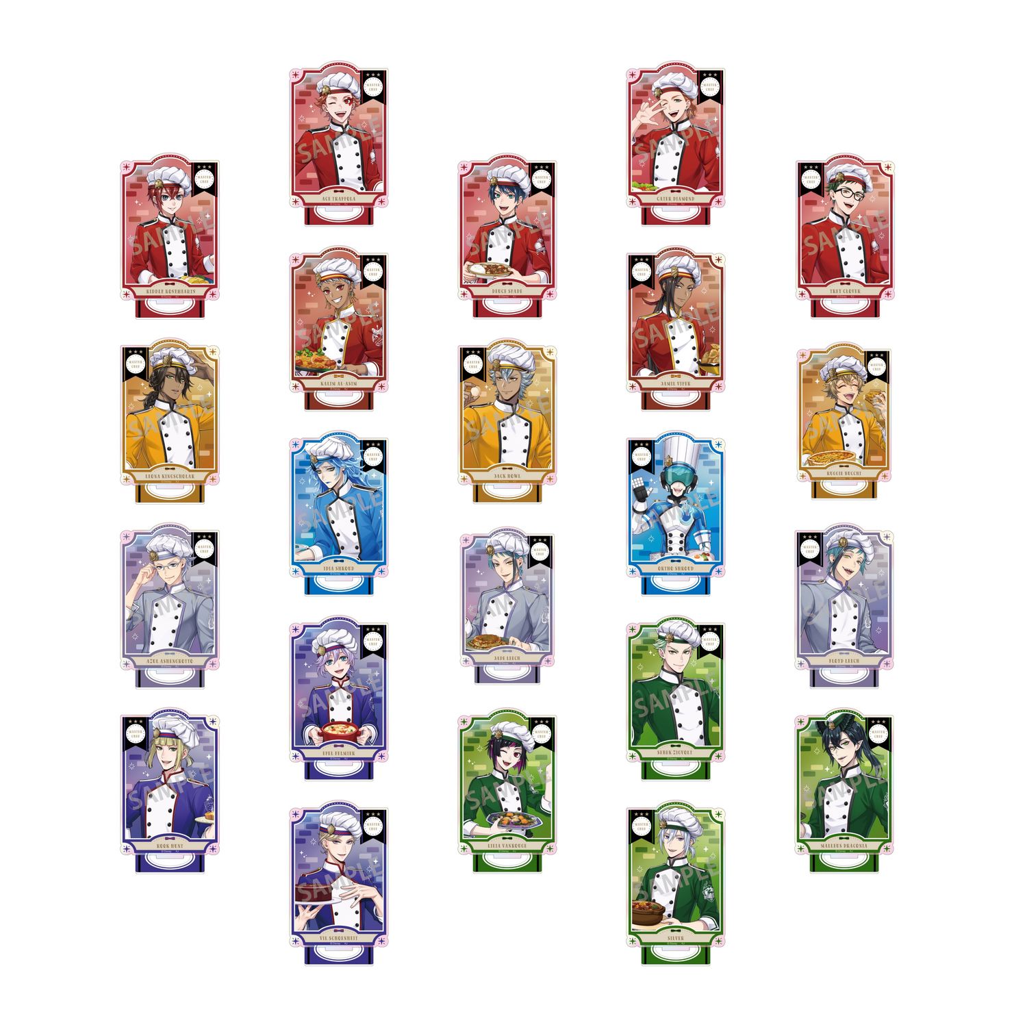 [Pre-Order] Twisted Wonderland Master Chef Half-Body Aurora Acrylic Stand (11 cm)