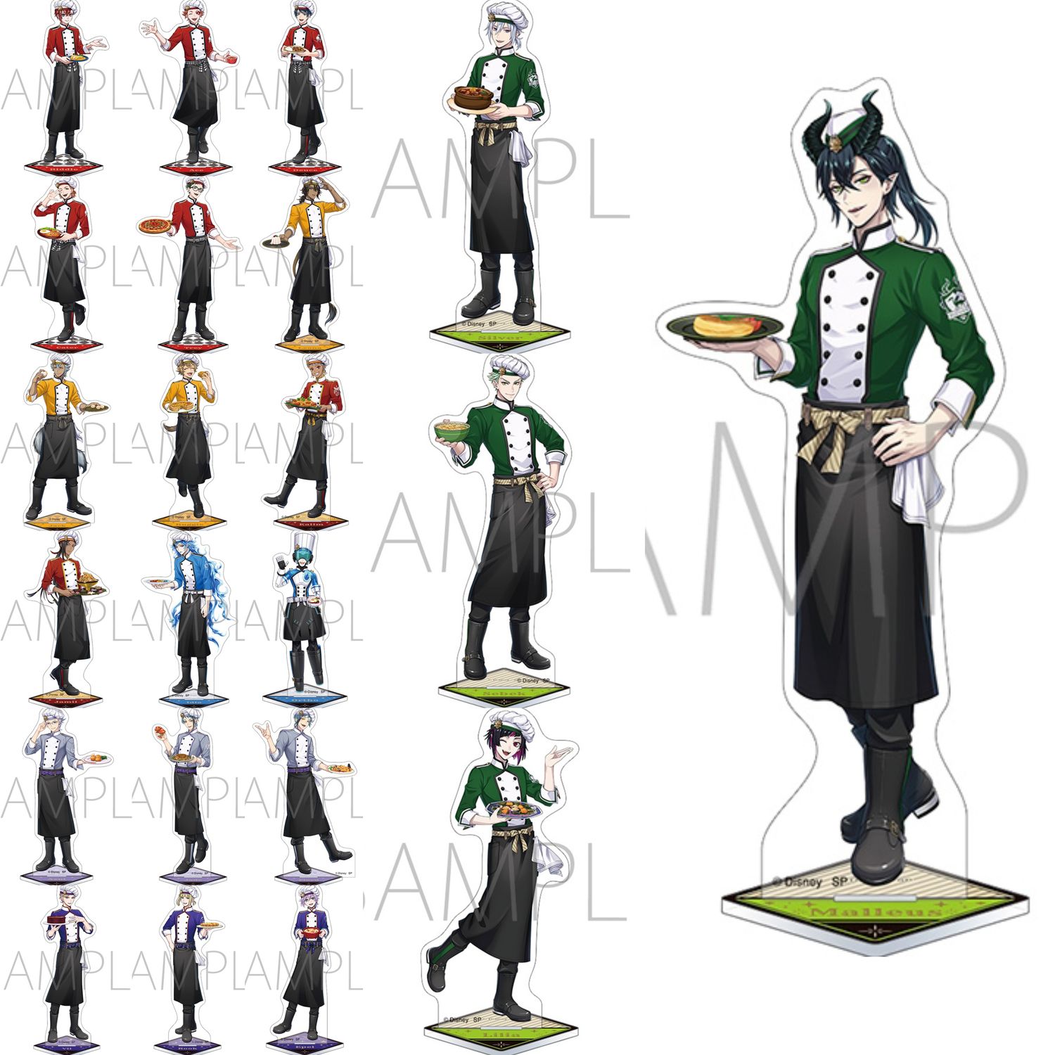 [Pre-Order] Twisted Wonderland Master Chef Regular Acrylic Stand (15 cm)