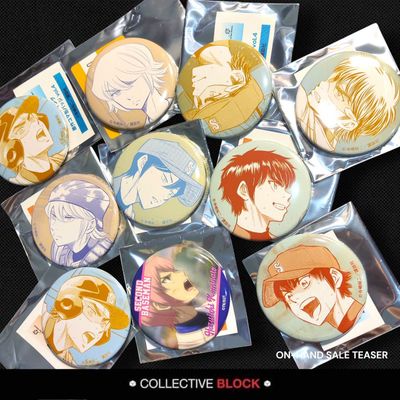 Ace of Diamond Act II Assorted Can Badge