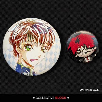 Code Geass Suzaku Kururugi Ani-Art Can Badge