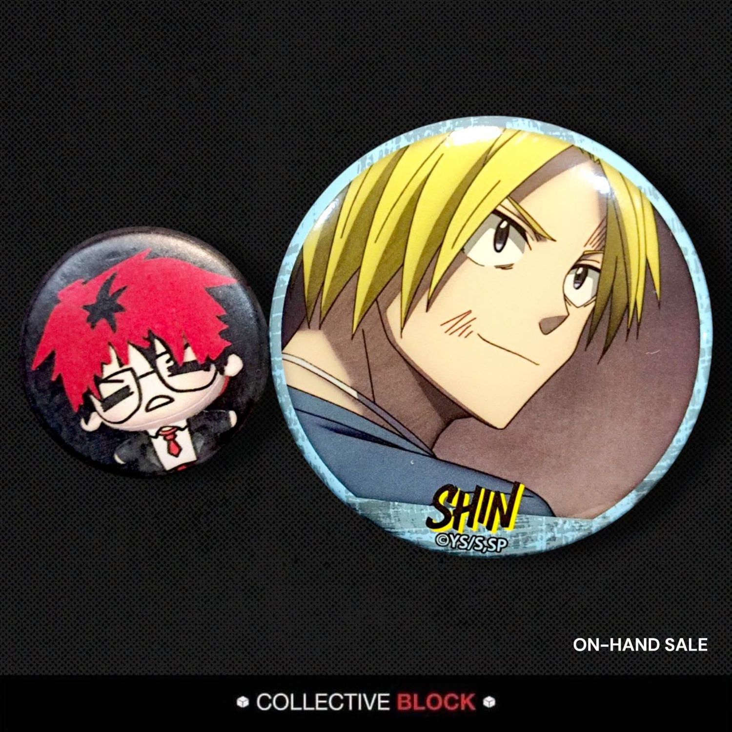 Sakamoto Days Shin Asakura Can Badge