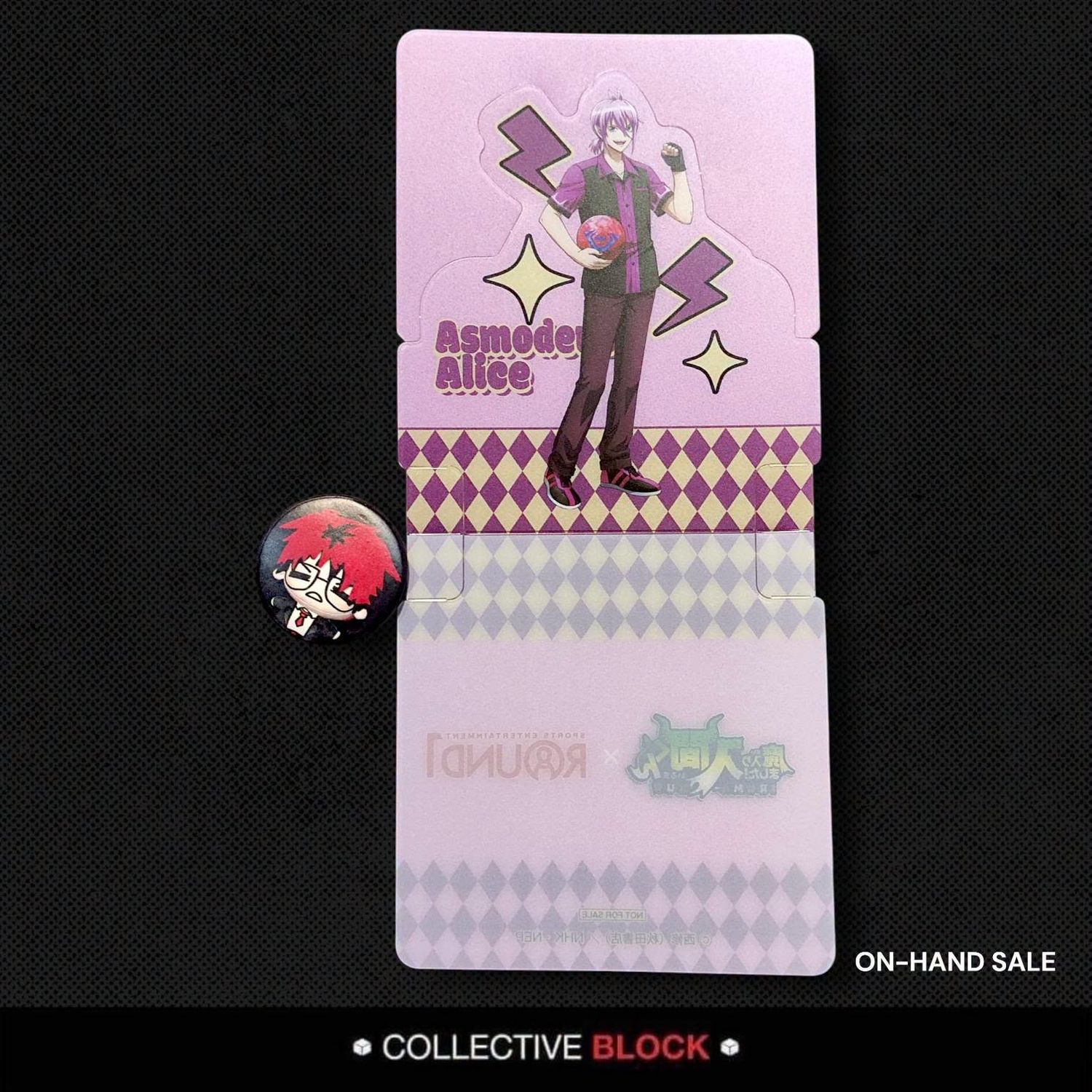 Welcome to Demon School! Iruma-kun Asmodeus Alice Bookmark