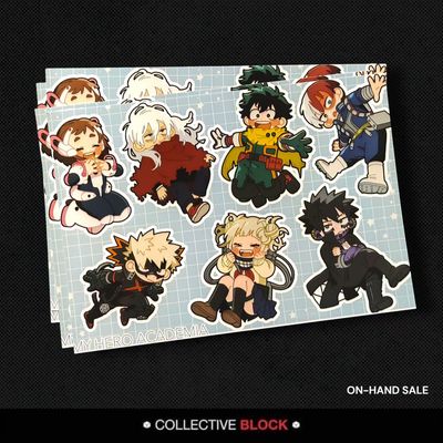 My Hero Academia [Deku, Bakugo, Ochacco, Shigaraki, Himiko, Dabi] Netprint