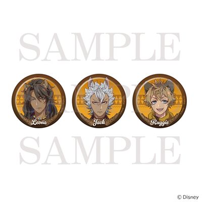 [Pre-Order] Twisted Wonderland The Animation: Episode of Savanaclaw Can Badge Set (3 pcs - 57 mm)