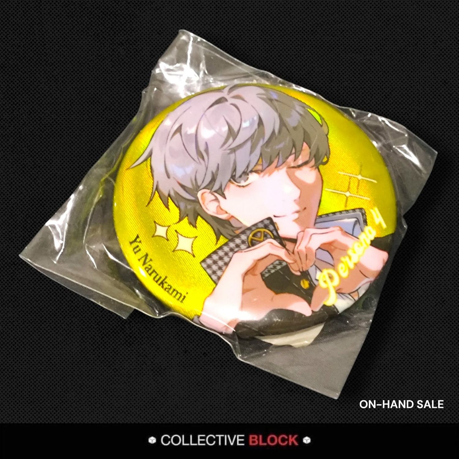 Persona 4 Yu Fanmade Assorted Can Badge