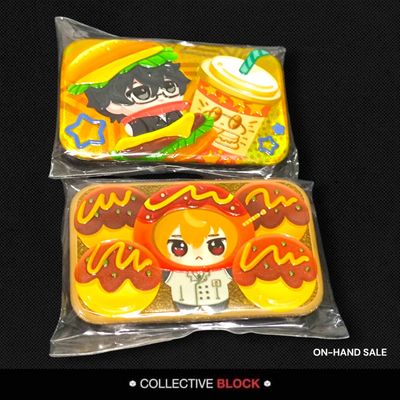 Persona 4 &amp; 5 [Ren, Akechi Futuba, Yu] Foodie Fanmade Can Badge