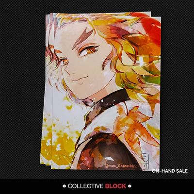Demon Slayer Kyojuro Rengoku Assorted Netprint