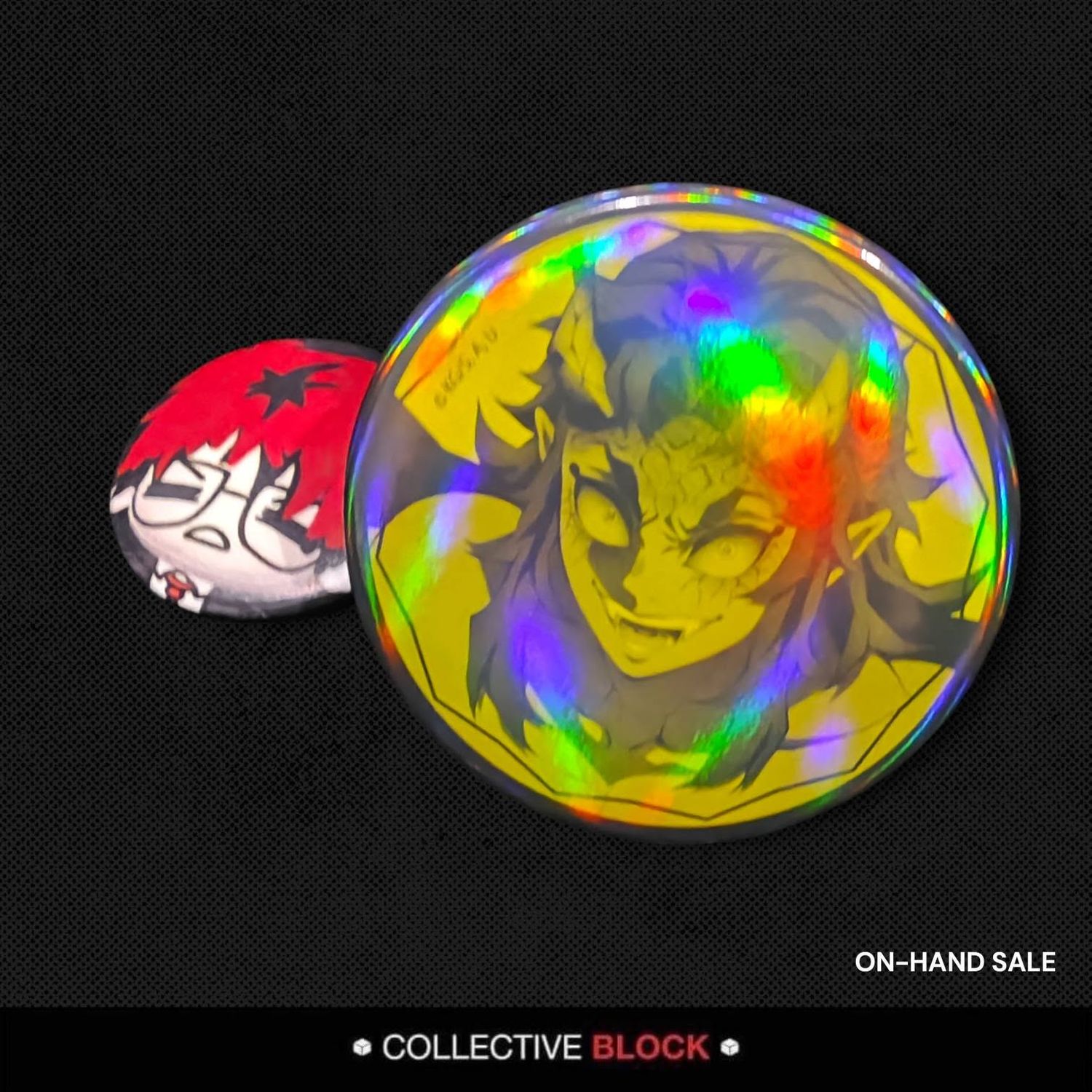 Demon Slayer Hantengu Can Badge