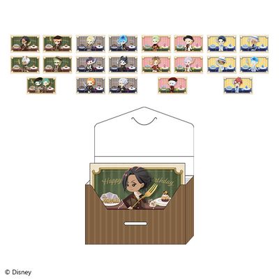 [Pre-Order] Twisted Wonderland La Bonbonnière ver. Birthday Card Set (21 card types - 9.1 cm)