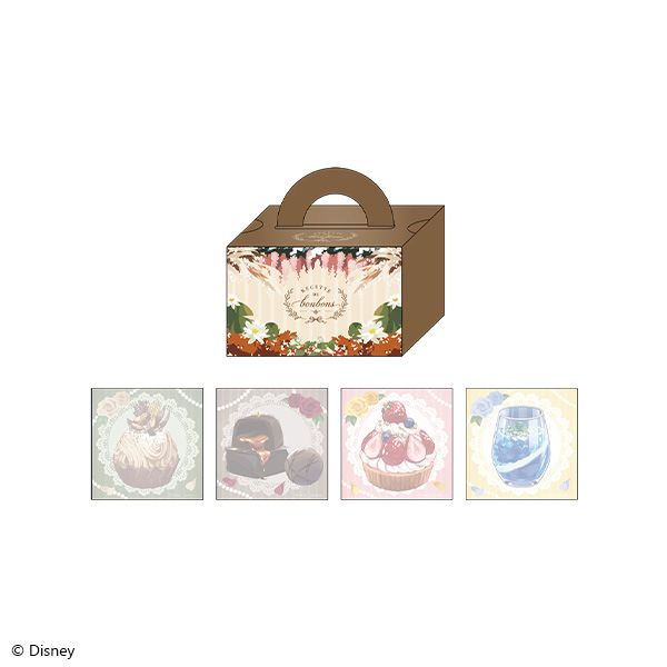 [Pre-Order] Twisted Wonderland La Bonbonnière ver. Memo Pads with Gateau-Styled Box (7.5 cm)