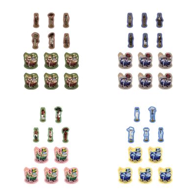 [Pre-Order] Twisted Wonderland La Bonbonnière ver. Die-Cut Paper Sticker Set (5 cm)