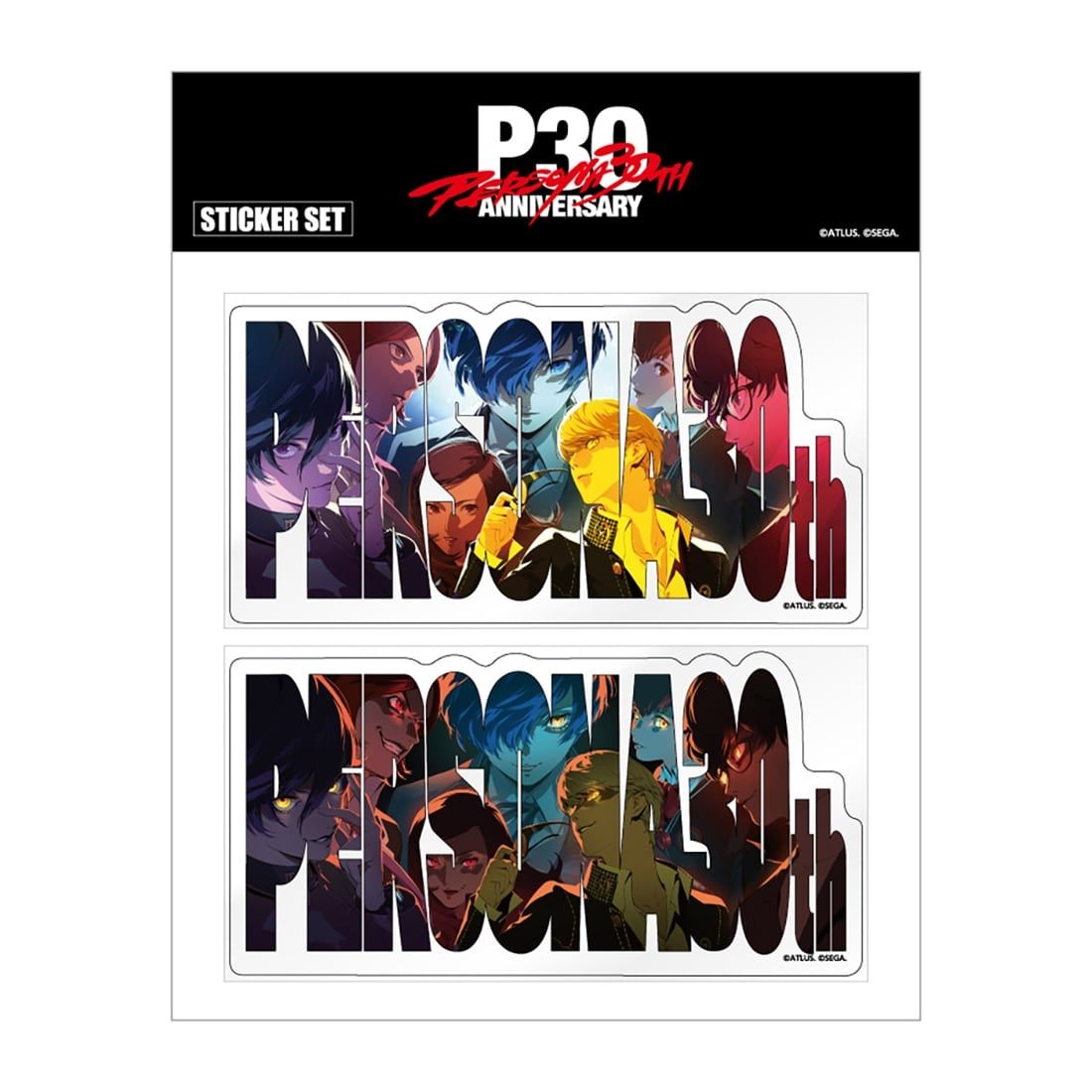 [Pre-Order] Persona P30th Anniversary Illustration A Sticker Set