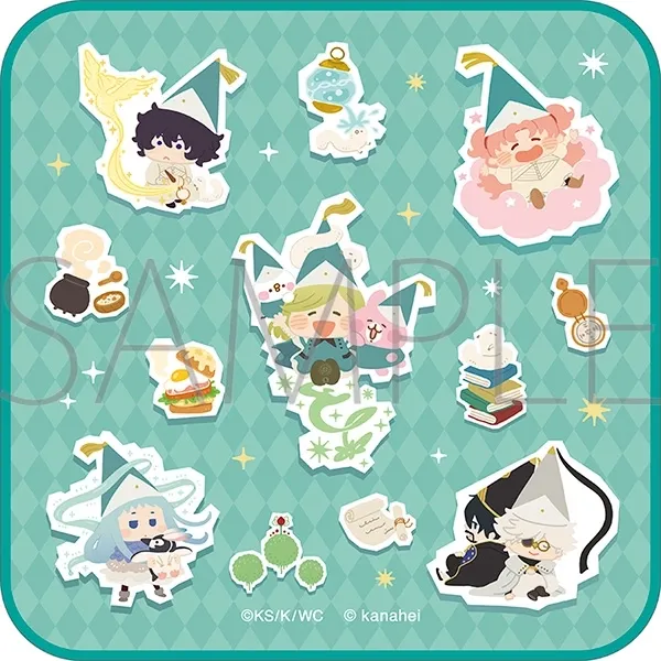 [Pre-Order] Witch Hat Atelier Kanahei's Small Animals Costume Hand Towel (25 x 25 cm)