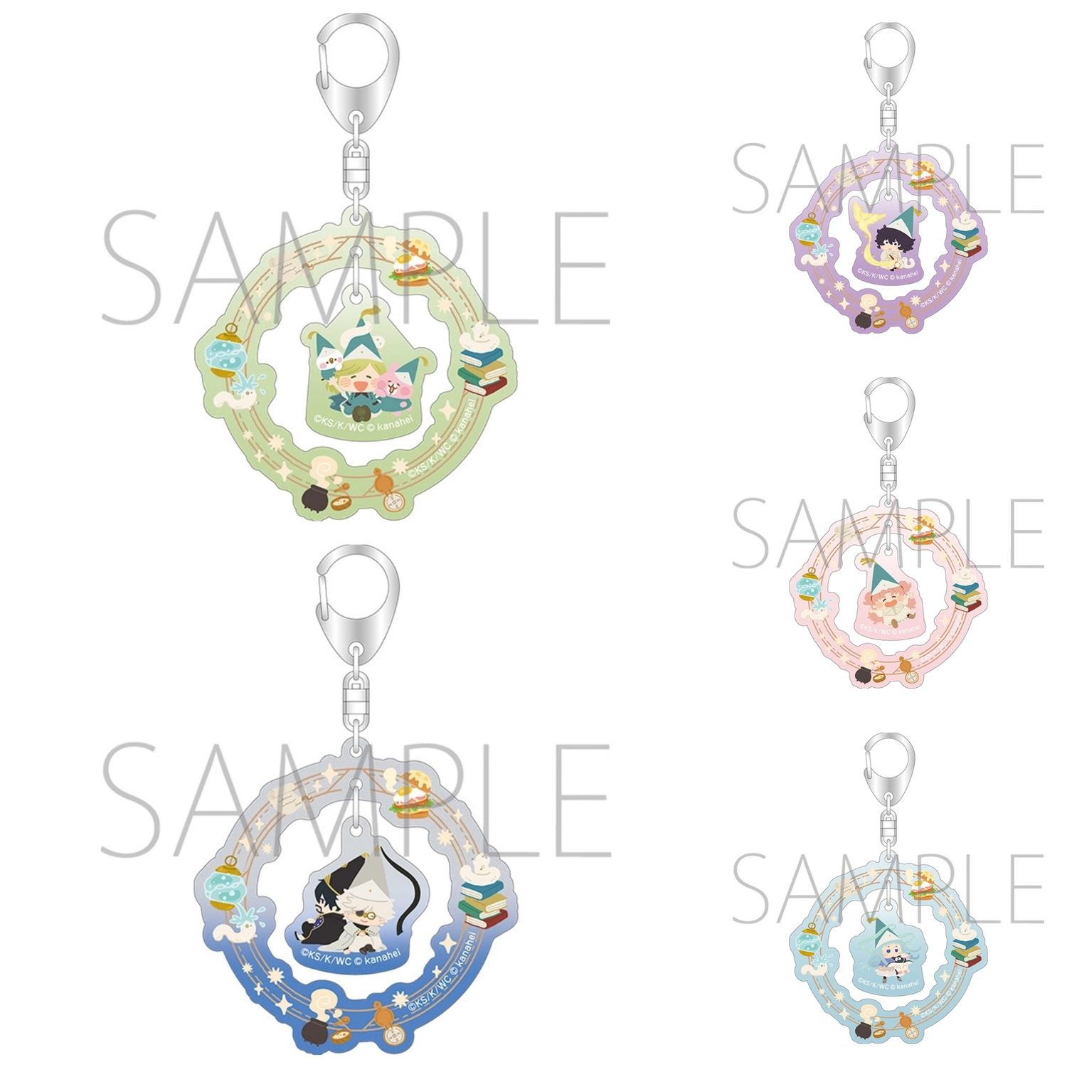 [Pre-Order] Witch Hat Atelier Kanahei's Small Animals Costume Acrylic Keychain (7 x 7 cm)